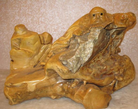 根雕工藝品在家做手工活簡單 找手工活兼職在家做根雕工藝品手工制作(圖1)