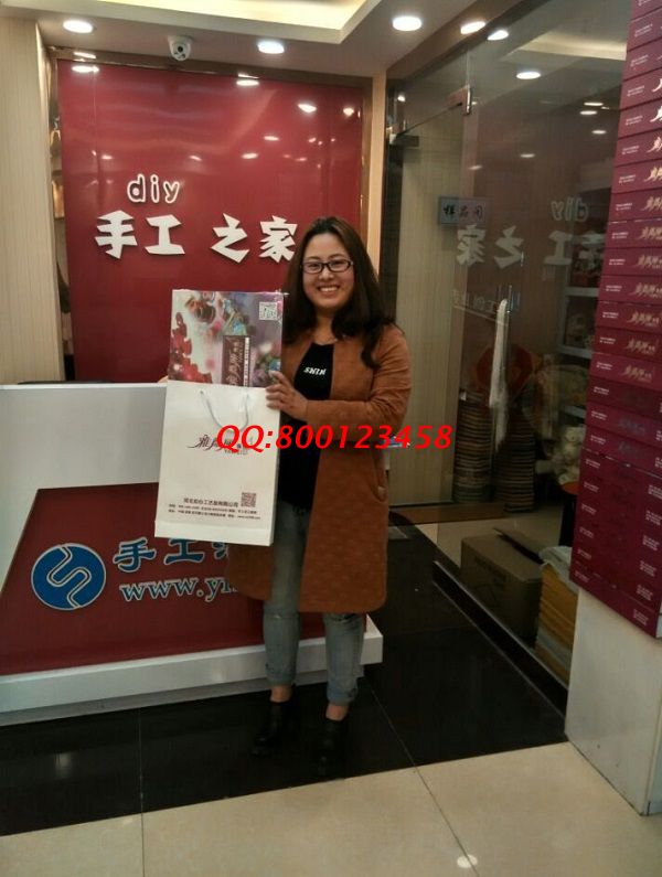 山東德州劉女士來手工活之家考察，欲自主創(chuàng)業(yè)組織人做手工活(圖1)