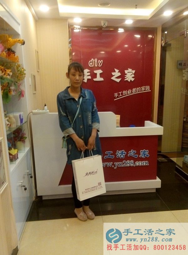 衡水董女士來手工活之家找手工活做，手工愛好者的家園(圖1)
