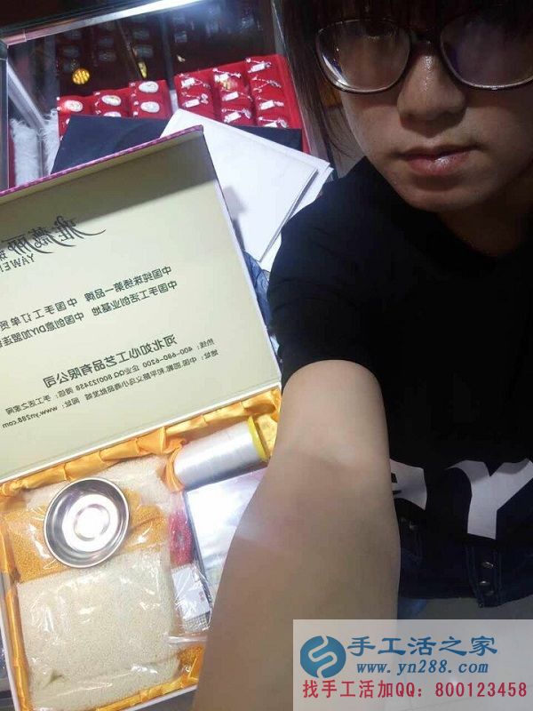 哪里有正規(guī)兼職手工活？內(nèi)蒙古韓女士想工作之余找個手工活做(圖1)