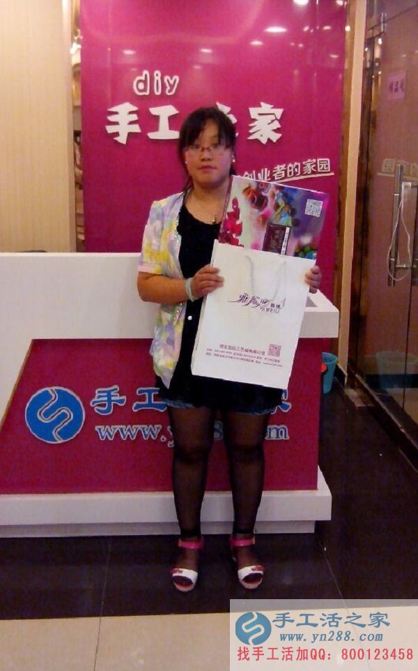定州吳女士看中手工活之家創(chuàng)業(yè)好項目，欲組織人做手工活(圖1)