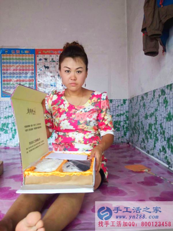 吉林省安圖縣女士手工活兼職，手工活外發(fā)項(xiàng)目在家就可以賺錢的項(xiàng)目(圖2)