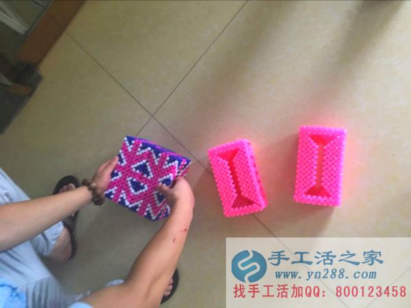 粉粉嫩嫩的紙抽盒可愛到爆，有木有好想占為己有！