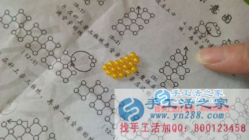 河南濟(jì)源退伍軍人王先生來手工活之家尋找合作項(xiàng)目，看好串珠繡產(chǎn)品加工