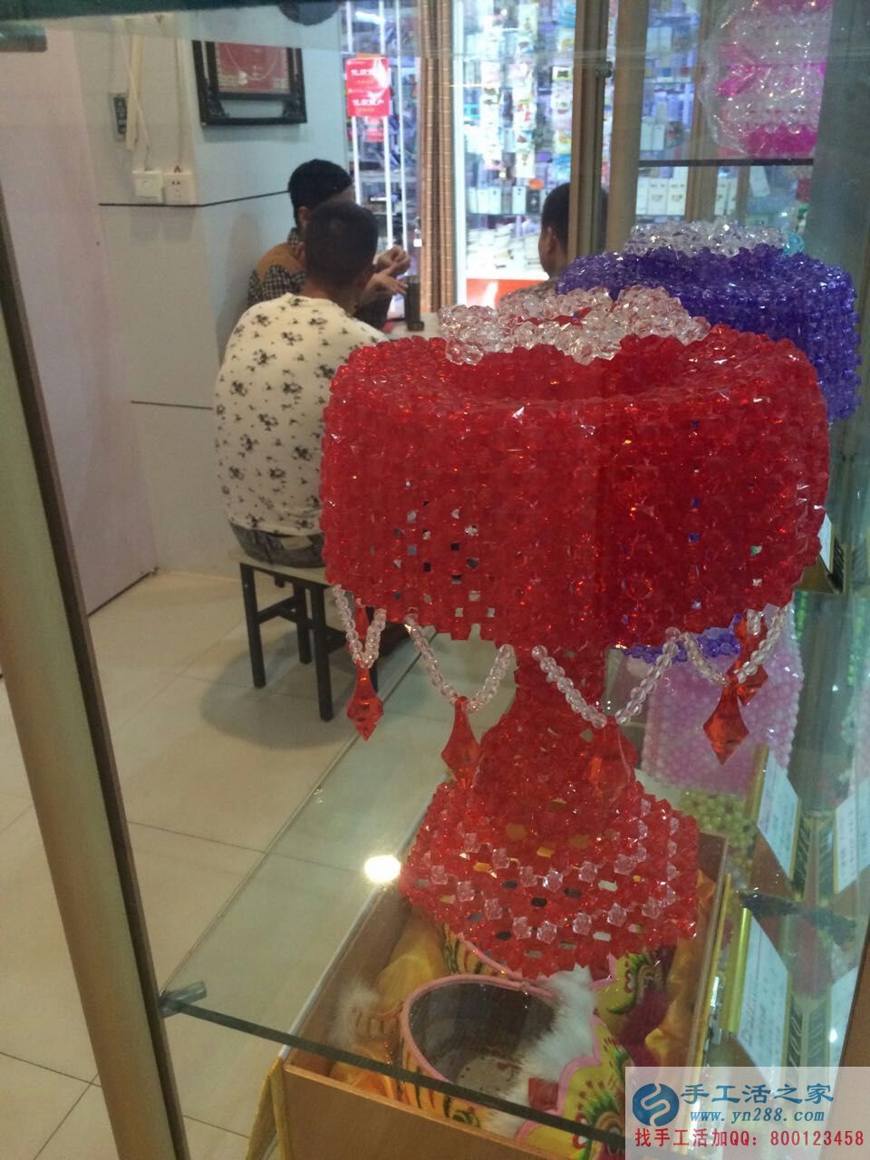 江西南昌手工活外發(fā)加工無押金串珠手工活加工&mdash;&mdash;手工活之家精美串珠作品