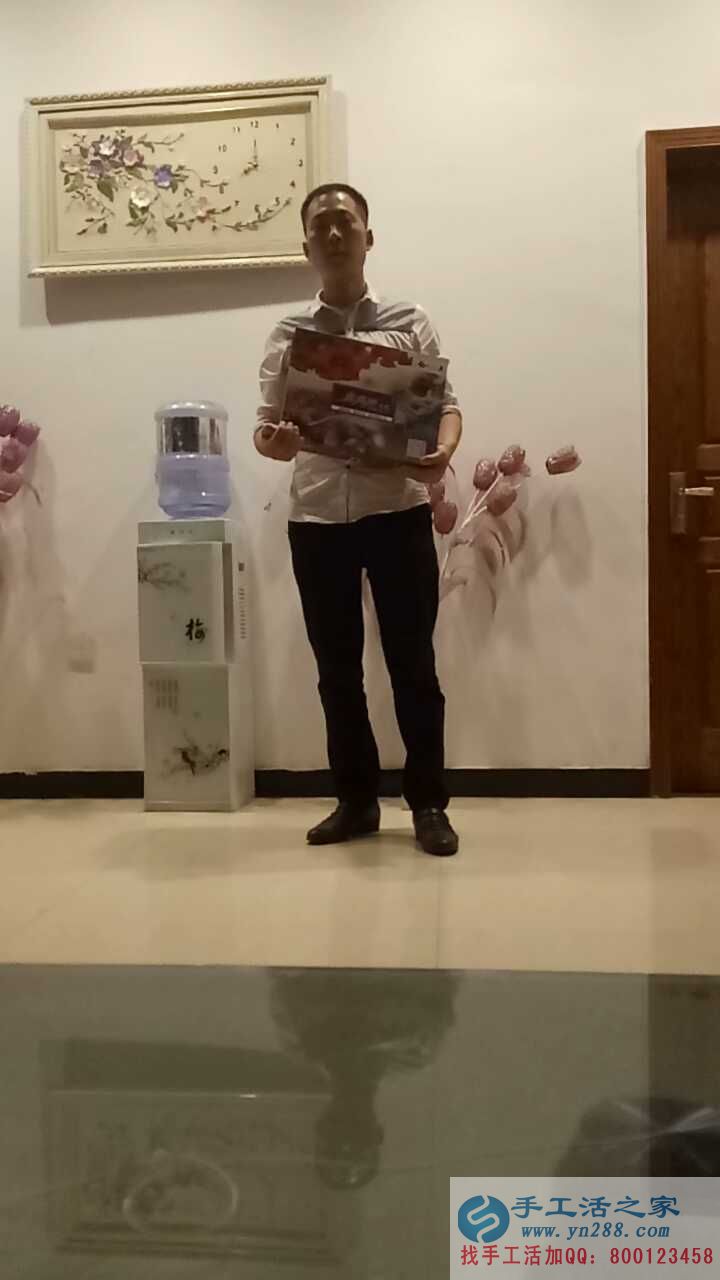 發(fā)家致富不用愁，江蘇淮安倪先生找到手工活之家創(chuàng)業(yè)好項(xiàng)目