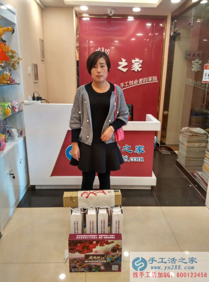 河北邢臺李女士選擇手工活之家村代理組織人做手工活創(chuàng)業(yè) 河北邢臺李女士選擇手工活之家村代理組織人做手工活創(chuàng)業(yè)