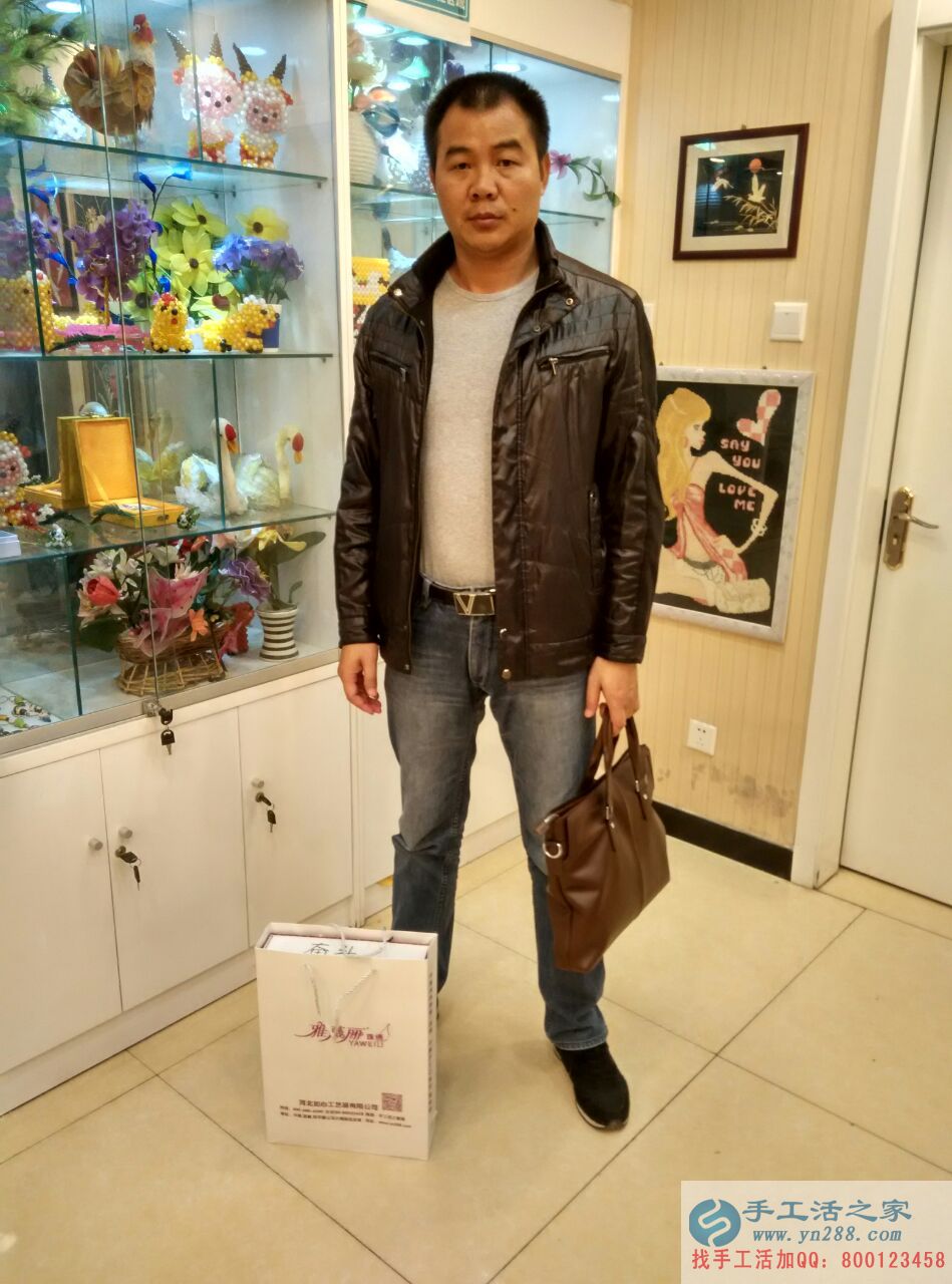 商人獨(dú)到眼光，湖南郴州歐陽先生選擇手工活之家創(chuàng)業(yè)