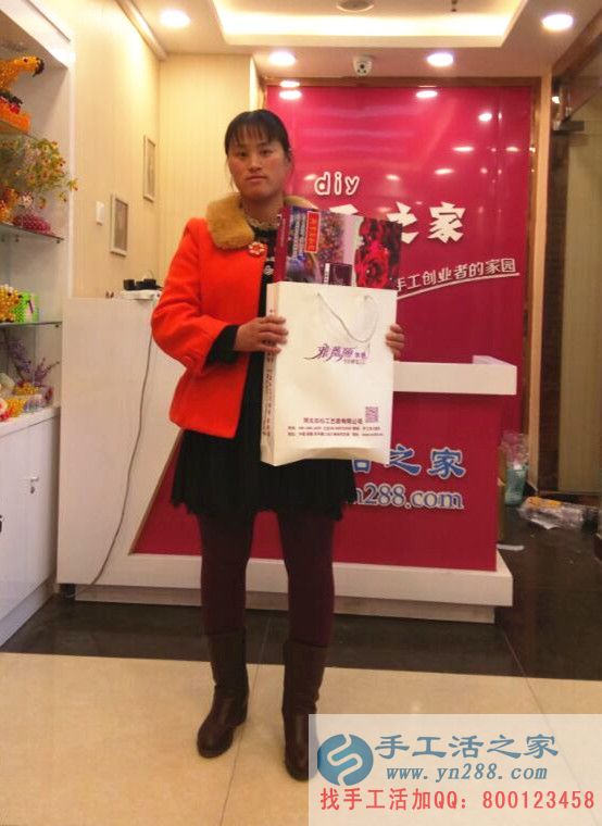 河北武安任先生陪妻子來(lái)手工活之家找到發(fā)家致富好項(xiàng)目 河北武安任先生陪妻子來(lái)手工活之家找到發(fā)家致富好項(xiàng)目