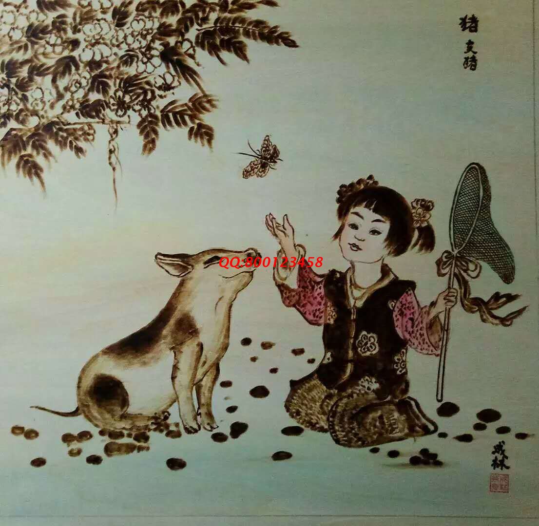 【民間手工藝品推介】邱縣傳統(tǒng)純手工烙畫，《十二生肖系列》預(yù)約定制