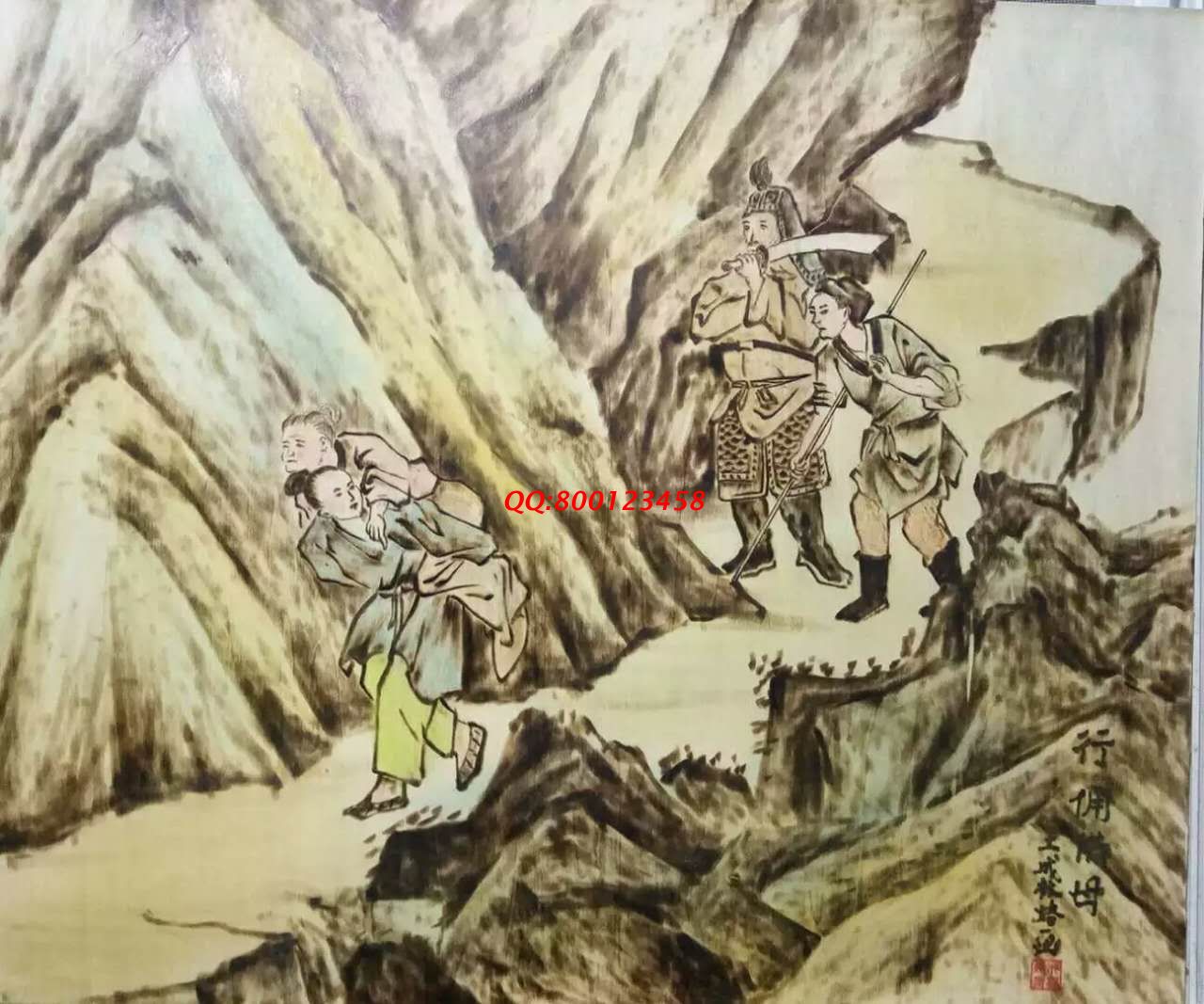 【民間手工藝品推介】邱縣傳統(tǒng)純手工烙畫，《二十四孝系列》預(yù)約定制，尺寸46*39cm