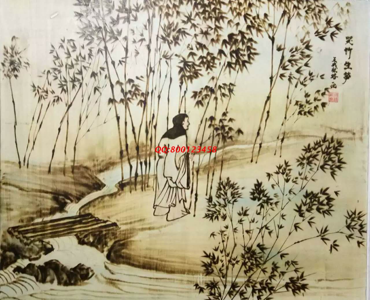 【民間手工藝品推介】邱縣傳統(tǒng)純手工烙畫，《二十四孝系列》預(yù)約定制，尺寸46*39cm