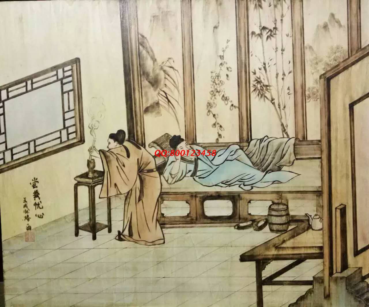 【民間手工藝品推介】邱縣傳統(tǒng)純手工烙畫，《二十四孝系列》預(yù)約定制，尺寸46*39cm