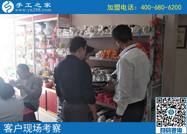 10月2日，正規(guī)串珠手工活外發(fā)加工項(xiàng)目有什么優(yōu)勢(shì)？手工之家接待考察合作加工客戶剪影