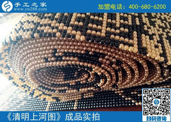 做免押金手工活兼職靠譜嗎？江西九江黃女士一直在做串珠手工活掙錢