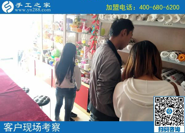 10月13日，想做珠繡串珠手工活外發(fā)加工項目掙錢，對加工人員有什么要求？手工之家接待考察加工客戶剪影