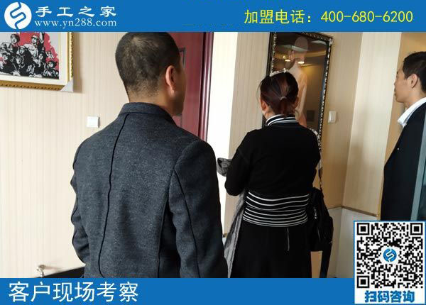 10月30日，有沒有在家做的手工活？正規(guī)拿回家做的手工活就在這里。手工之家接待考察加工客戶剪影