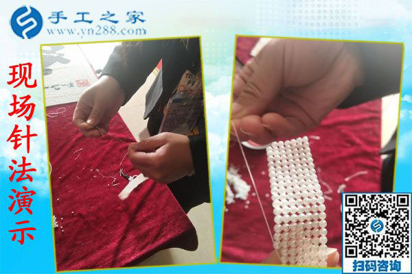 12月13日，正規(guī)手工活外發(fā)，在家賺錢的手工活沒有什么男女之分。手工之家接待考察加工客戶剪影