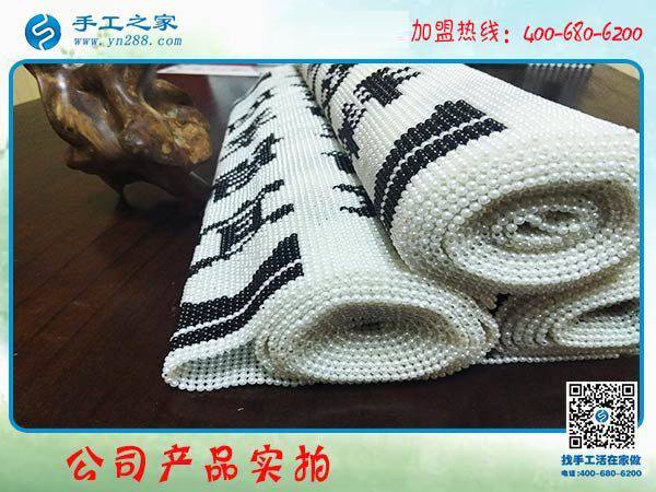 升級代理后的第一筆加工費2070元，河南禹州劉女士對珠繡免押金手工活加盟項目很滿意