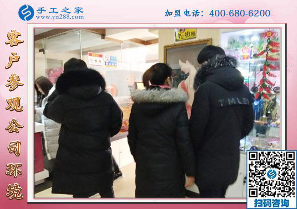 1月8日，沒有押金的手工活，正規(guī)外發(fā)手工活，是這里拿回家做的手工活，手工之家接待考察加工客戶剪影