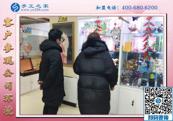 1月21日，正規(guī)供料的手工活，在家做的手工活就是串珠免押金手工活，手工之家接待考察加工客戶剪影