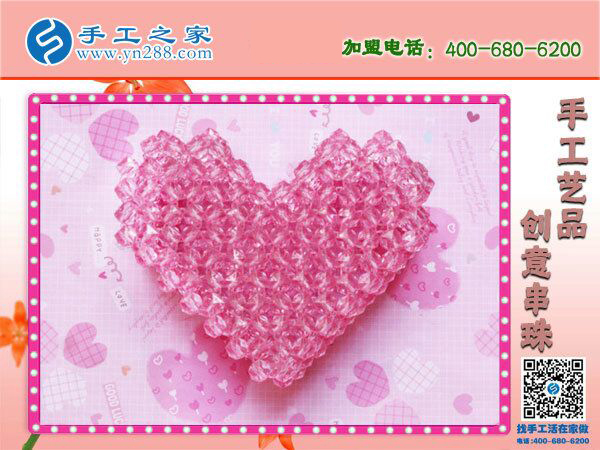 小小串珠，帶來(lái)大大財(cái)富！河北保定江女士的手工活兼職記(圖1)