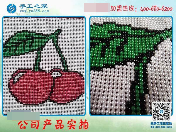 手工之家&mdash;&mdash;公司珠繡產(chǎn)品實拍