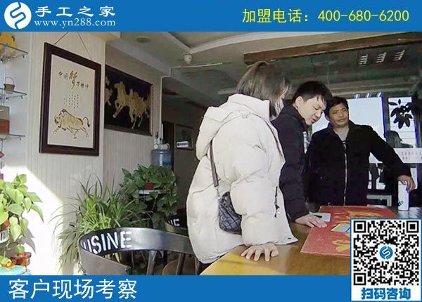 2月19日，這個可以寄到家做的手工活怎么樣？手工之家接待考察加工客戶剪影