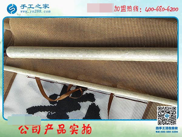 在家做手工活15天，邯鄲廣平縣沈女士完成多幅豎版雅薇麗珠繡！(圖2)