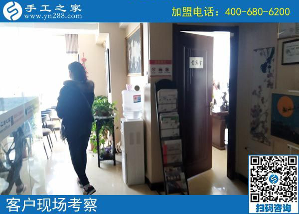 3月17日，想接正規(guī)廠家的手工活就選這里的珠繡免押金手工活，手工之家接待考察加工客戶剪影