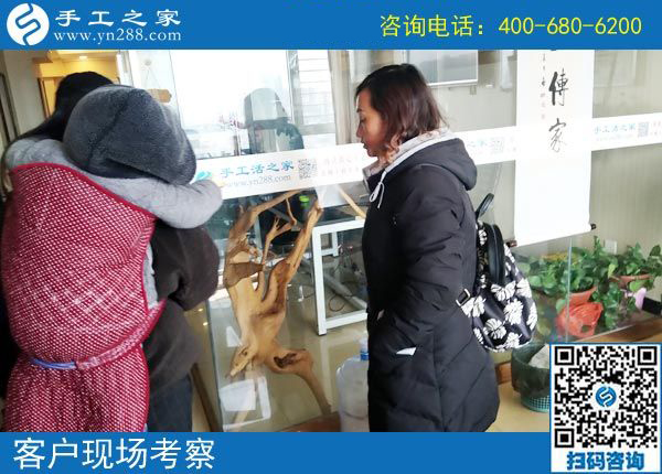 3月24日，這個可以寄到家做的手工活當創(chuàng)業(yè)好項目怎么樣？這些細節(jié)表示沒問題。手工之家接待考察加工客戶剪影