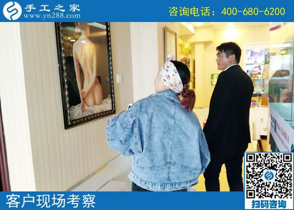 3月25日，在家做手工加工掙錢，就選這個創(chuàng)業(yè)好項(xiàng)目，手工之家接待考察加工客戶剪影