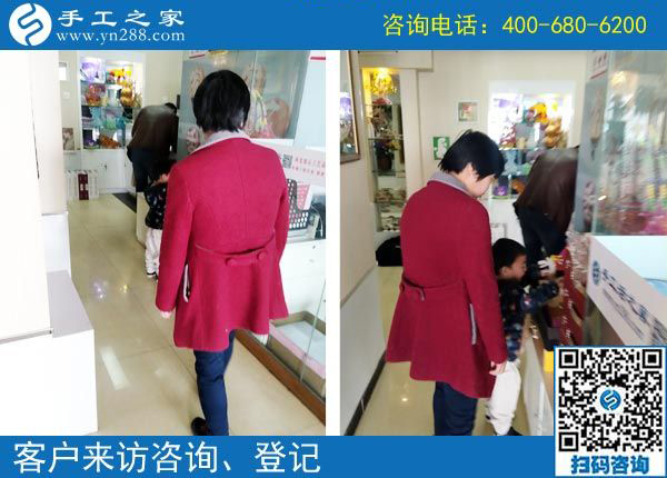 天津手工活加工粘花沒賺到錢，李女士在手工之家找到賺錢手工活(圖1)