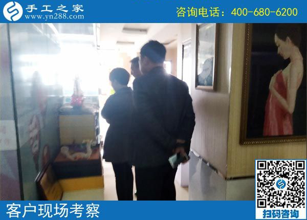 3月30日，這個(gè)可以寄到家做的手工活好不好做？手工之家接待考察加工客戶剪影