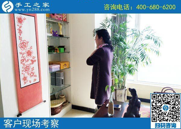 萊蕪手工活外發(fā)加工沒找到，劉女士來到手工之家找活做(圖1)