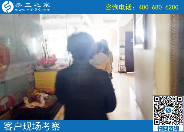 4月5日，找手工活、找正規(guī)手工活外發(fā)加工廠家的手工活，就來這里，手工之家接待考察加工客戶剪影