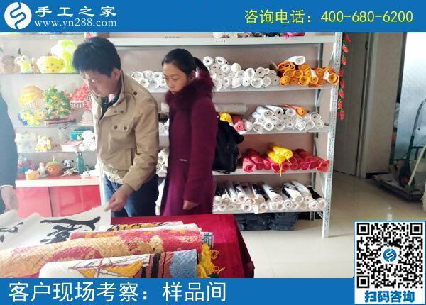 與丈夫共擔(dān)，孩子住校后江蘇鹽城萬(wàn)女士在家做正規(guī)供料的手工活掙錢(qián)