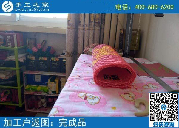 曾想加工粘花手工活，今愛上串珠繡！北京呂女士的手工活小故事(圖1)