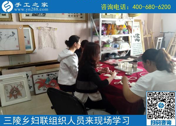下一步做代理，山東東明宋女士對這個(gè)正規(guī)供料的手工活的新打算