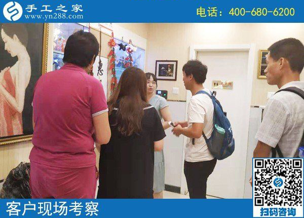 愛(ài)手工，更愛(ài)掙錢，河南安陽(yáng)李女士對(duì)勵(lì)志珠珠繡手工活外發(fā)加工項(xiàng)目很滿意