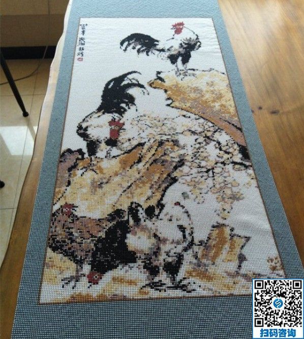 “多做串珠繡，過年吃豬肉！”邯鄲一位家庭婦女說(圖1)