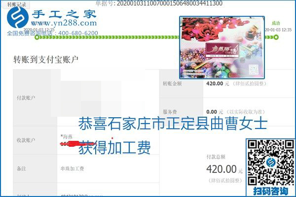 你、我、她，都能做，都能掙錢，這個手工活加盟項目是首選