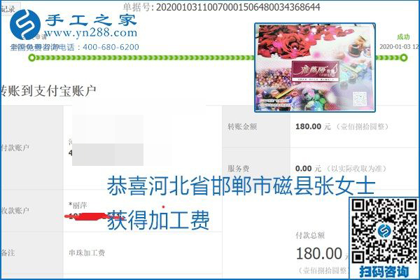 你、我、她，都能做，都能掙錢，這個手工活加盟項目是首選