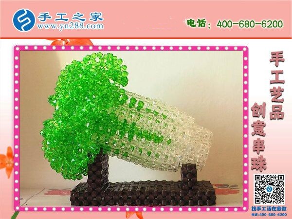 多勞多得，做手工之家勵志珠繡手工活就是好(圖1)