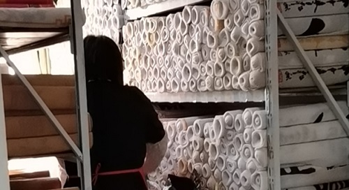 發(fā)貨、整理兩不誤------手工之家材料庫年終大盤點行動開始