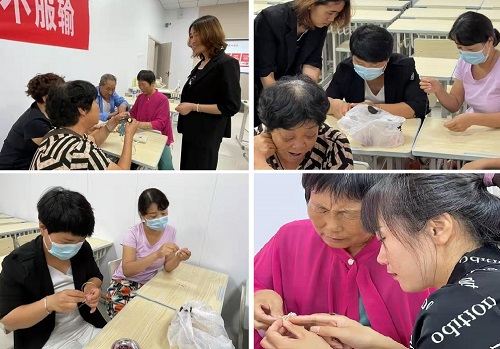 服務(wù)到家，只為更好 --- ---記手工之家勵志珠珠繡技能培訓(xùn)全國巡講&middot;河間站