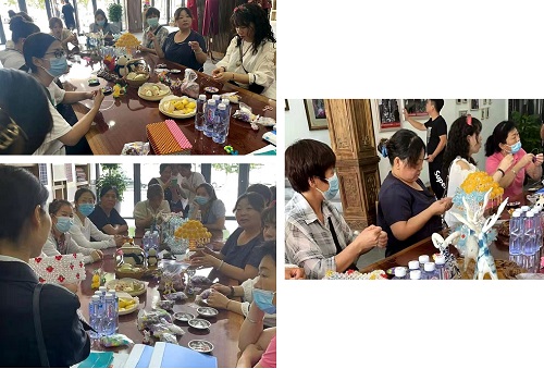 培訓(xùn)、提供材料，為了大家空閑時(shí)間能有份收入--- --- 記手工之家在邯鄲市叢臺(tái)區(qū)婦女手工藝協(xié)會(huì)(圖2)