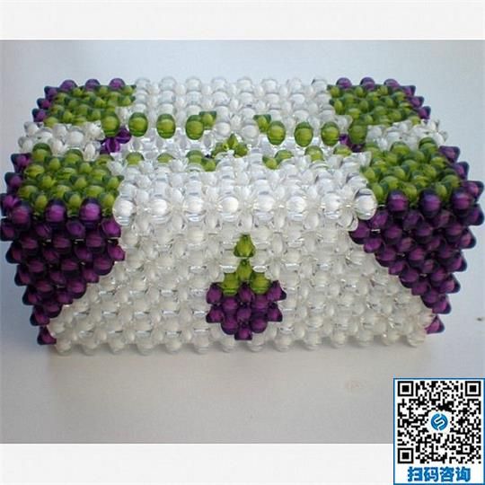 漂亮的串珠手工活，可以拿回家做，在家掙零花錢(圖1)