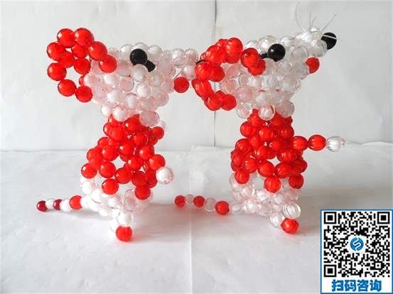 純手工制作，手工之家漂亮的串珠小動(dòng)物，你喜歡嗎？(圖1)