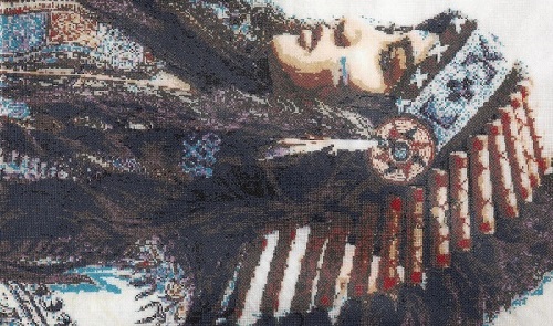 5月8日，拿回家做的手工活大批，正規(guī)純手工活外發(fā)，在手工之家，可以自己做，也可以開手工工作室，圖為勵志珠珠繡串珠手工產品剪影